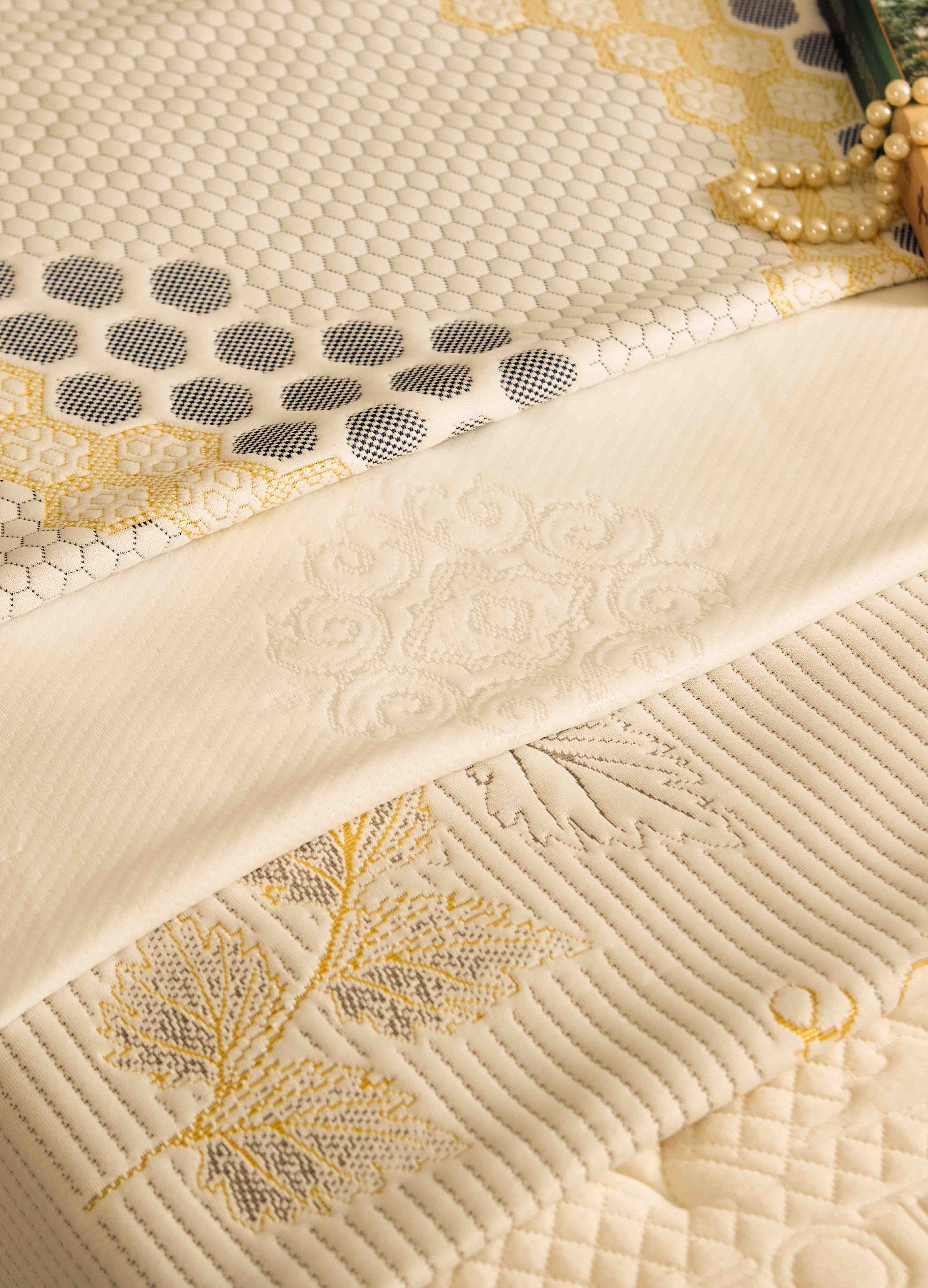 Wormwood fiber Mattress Ticking Fabric