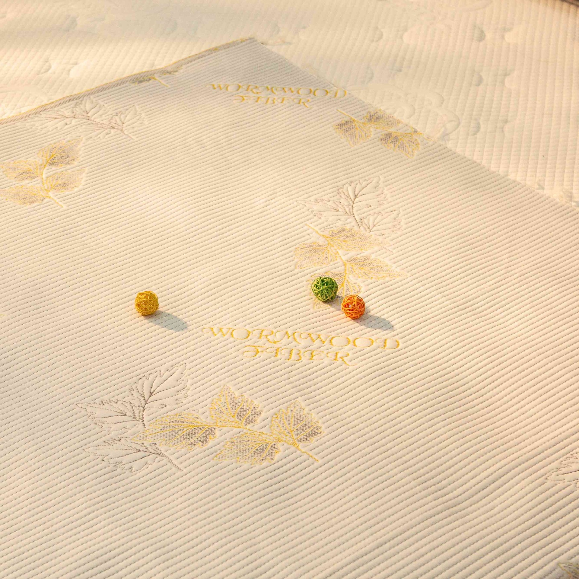 Wormwood fiber Mattress Ticking Fabric