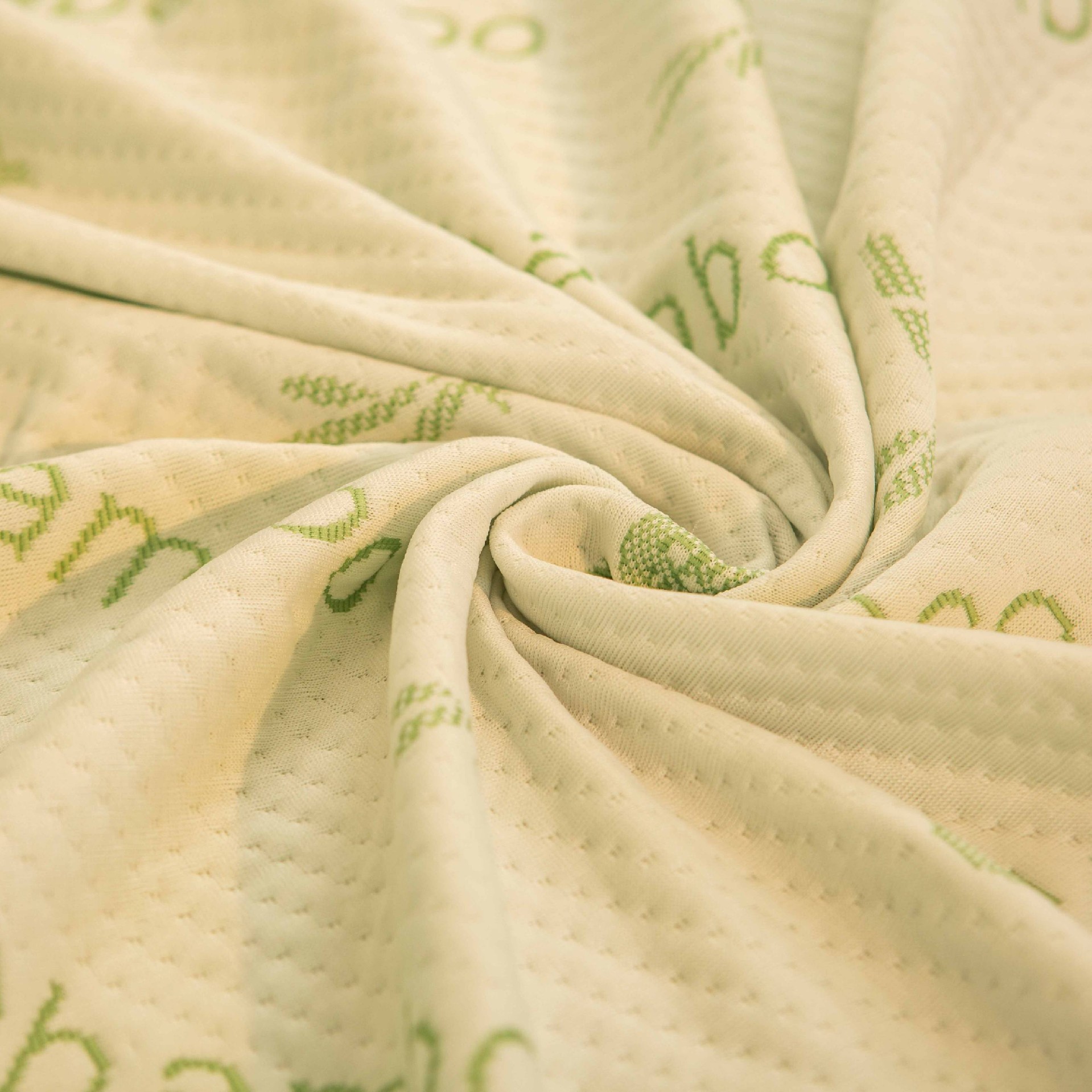 Bamboo Fiber Weft Knitting Mattress Fabric