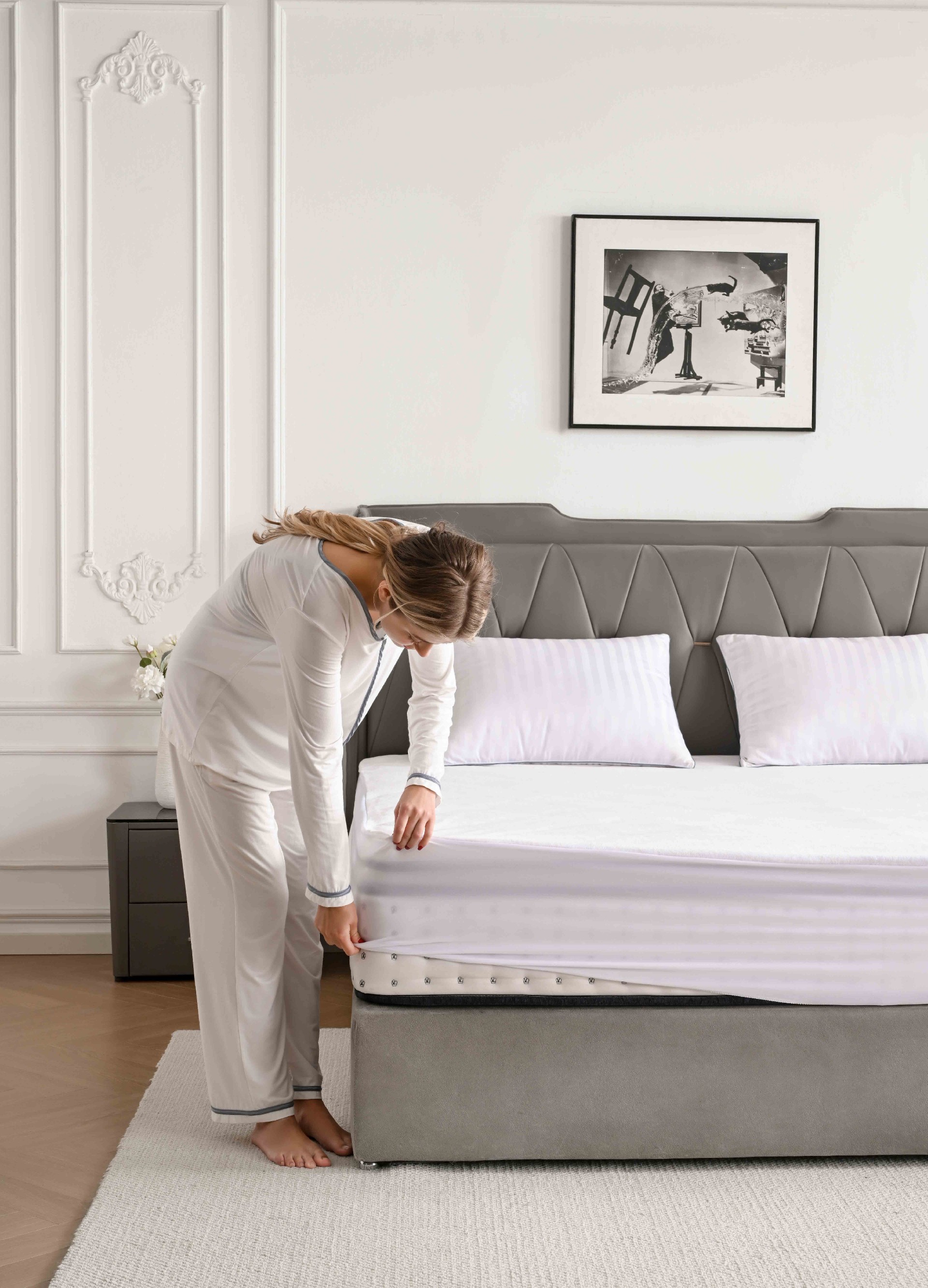 Waterproof Coral Fleece Mattress Protector