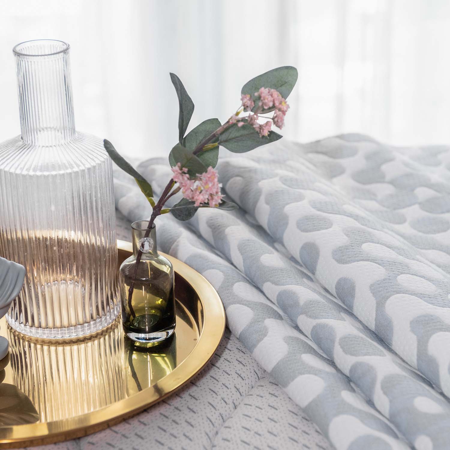 Customizable Luxury Jacquard Mattress Ticking Fabric