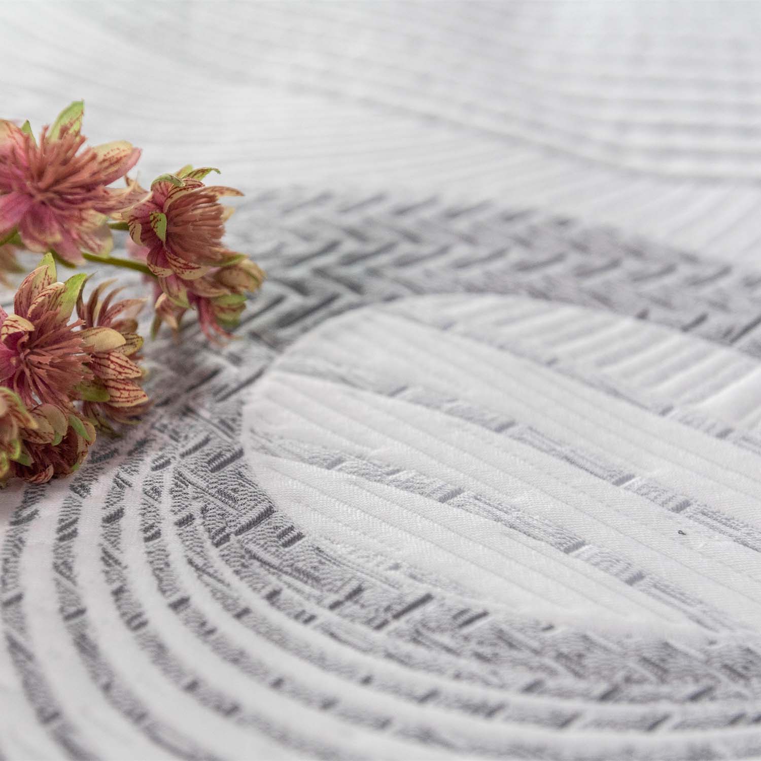 Durable Custom Knitted Jacquard Mattress Ticking Fabric