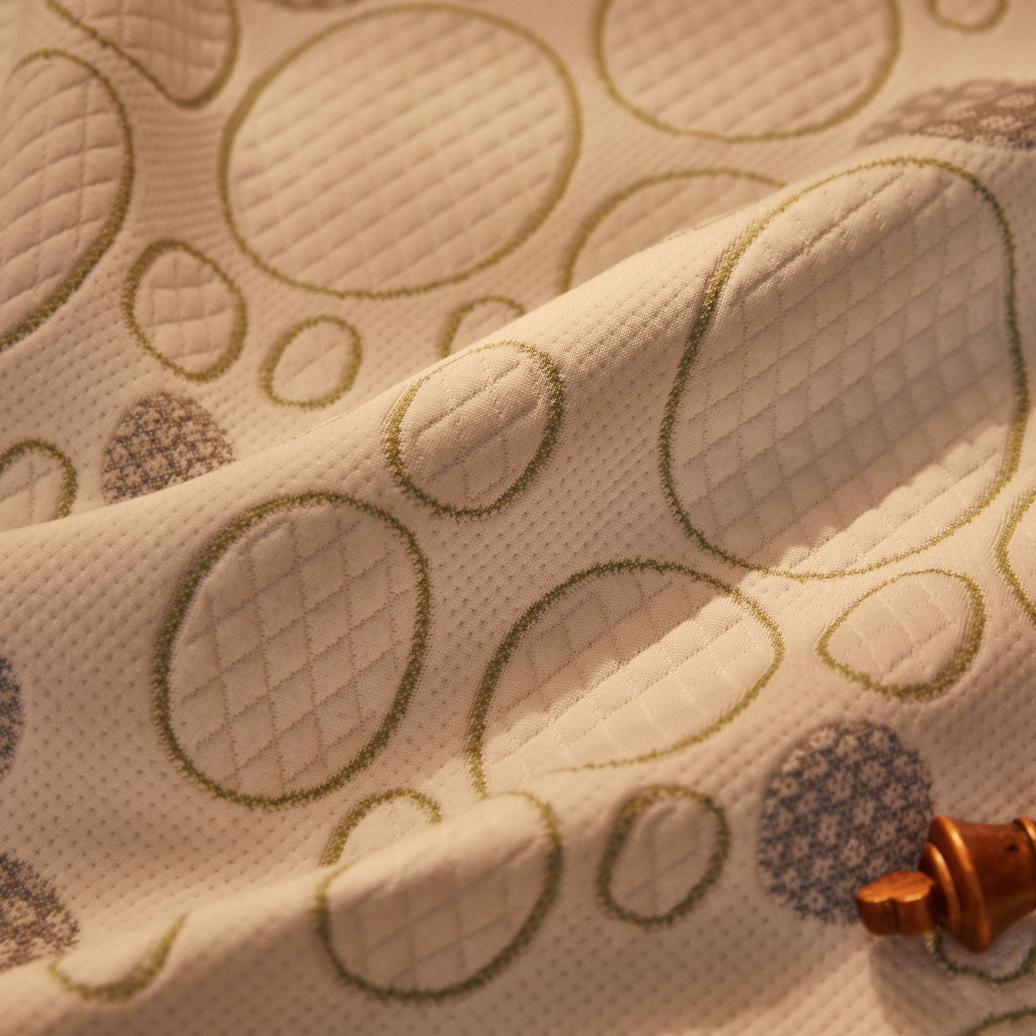 Geometry Pattern Durable Mattress Ticking Fabric