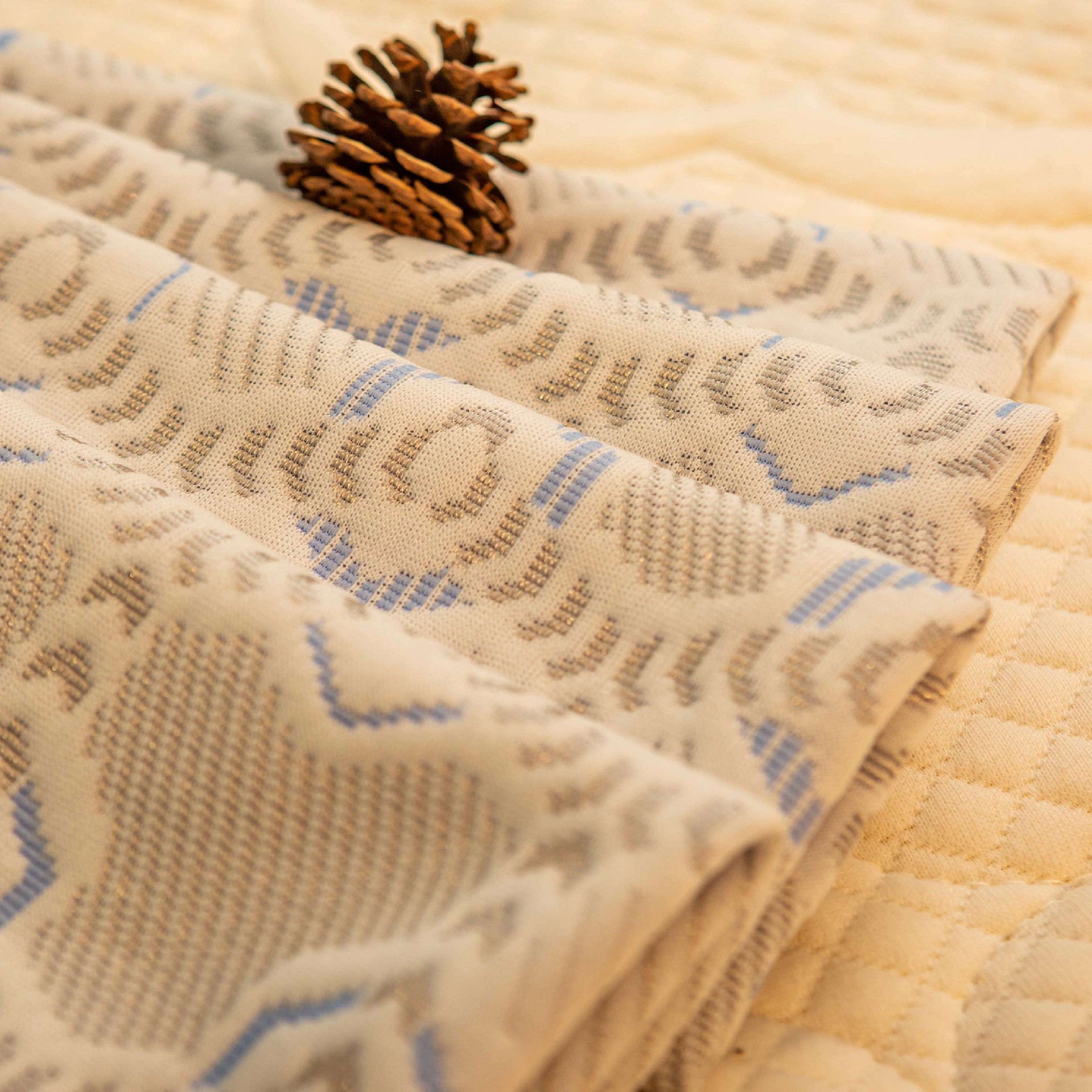 Top-Grade Weft Knitting Mattress Ticking Fabric