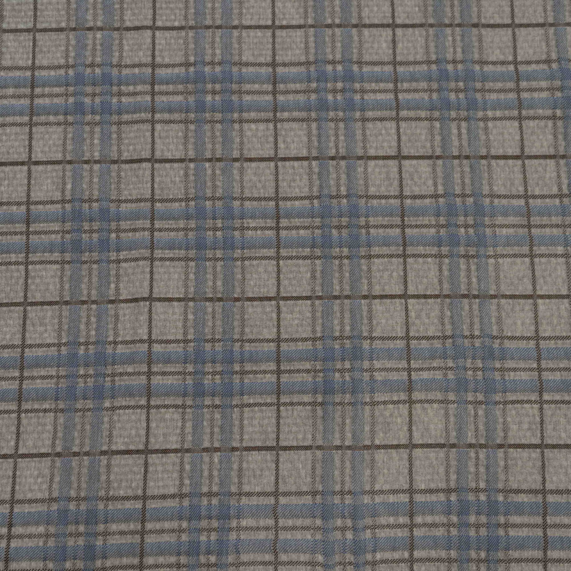 Modern Plaid Mattress Fabric for Luxury Bedding