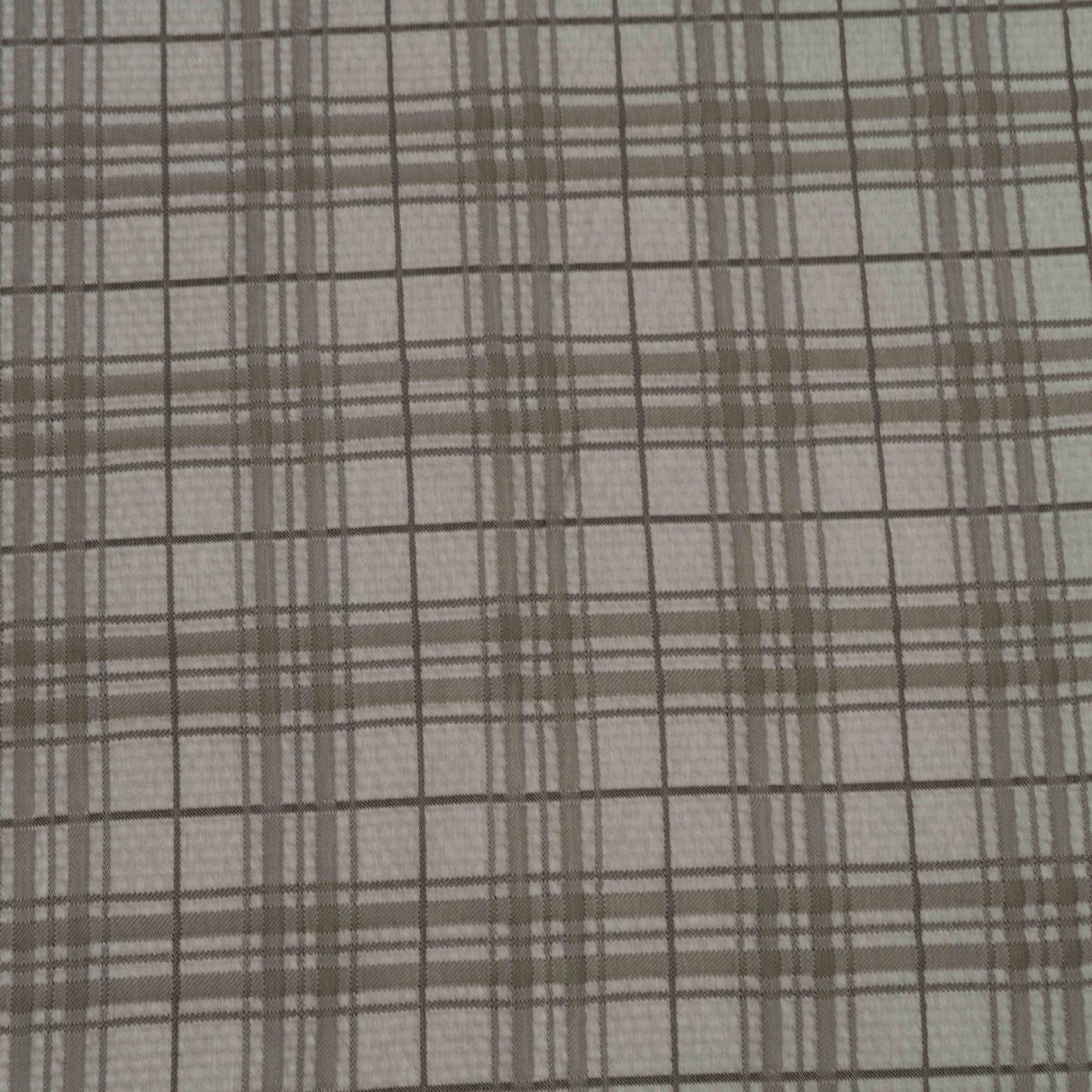 Modern Plaid Mattress Fabric for Luxury Bedding