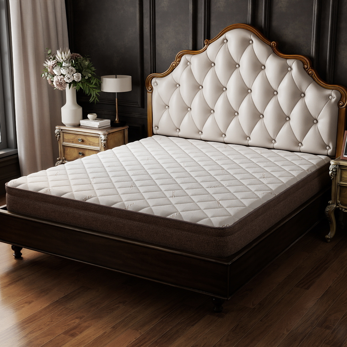 Copper Fiber Knitted Mattress Fabric – Antibacterial & Breathable Textile for High-Tech Sleep Systems