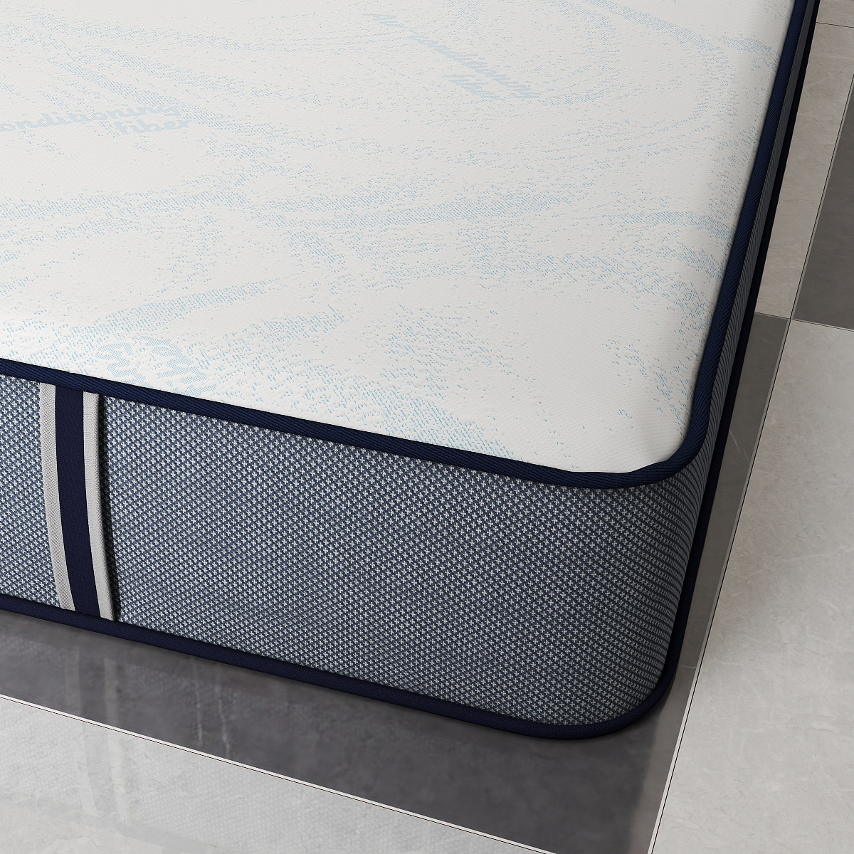 Air Conditioning Knitted Mattress Fabric – Cool-Touch & Breathable Textile for Climate-Control Sleep Systems