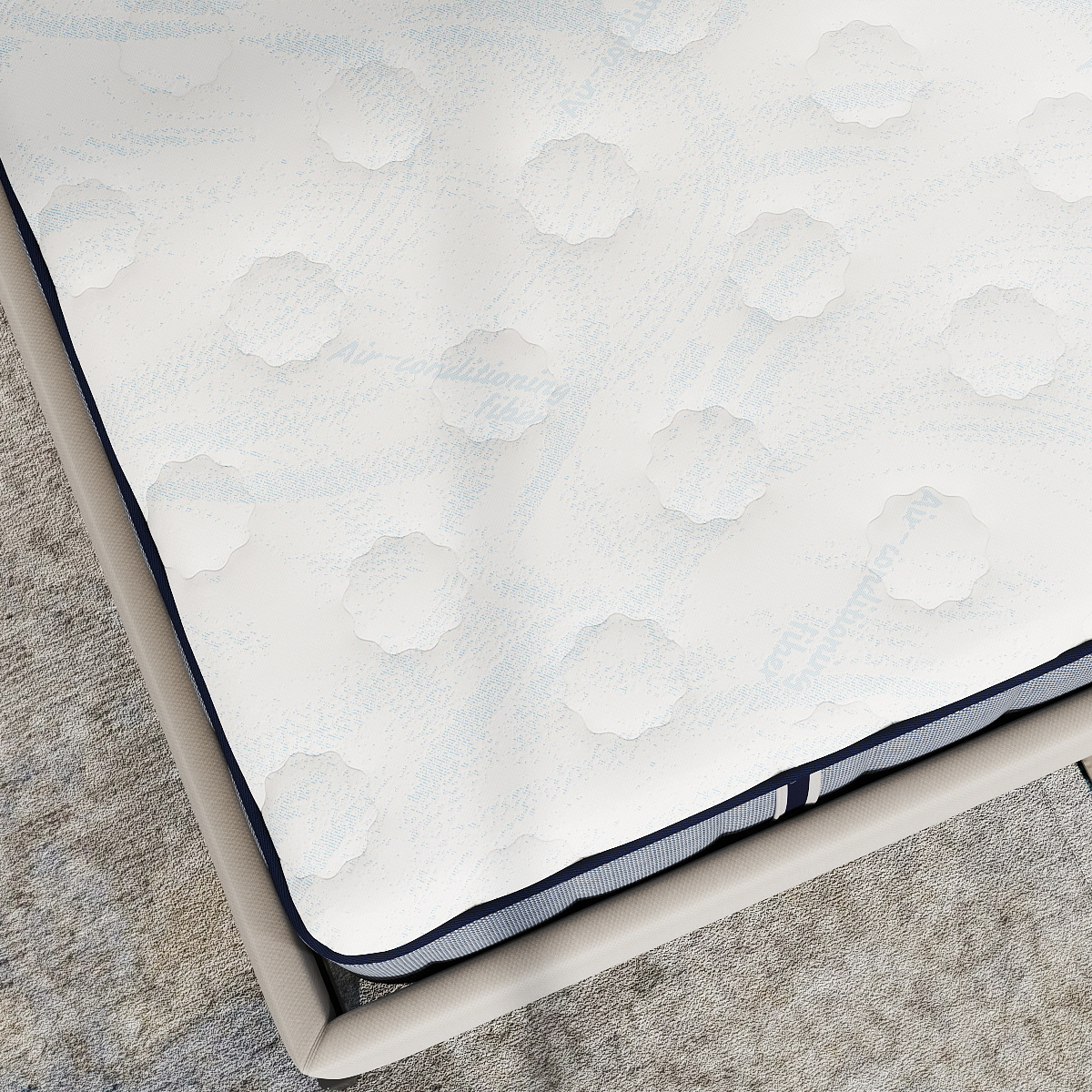 Air Conditioning Knitted Mattress Fabric – Cool-Touch & Breathable Textile for Climate-Control Sleep Systems