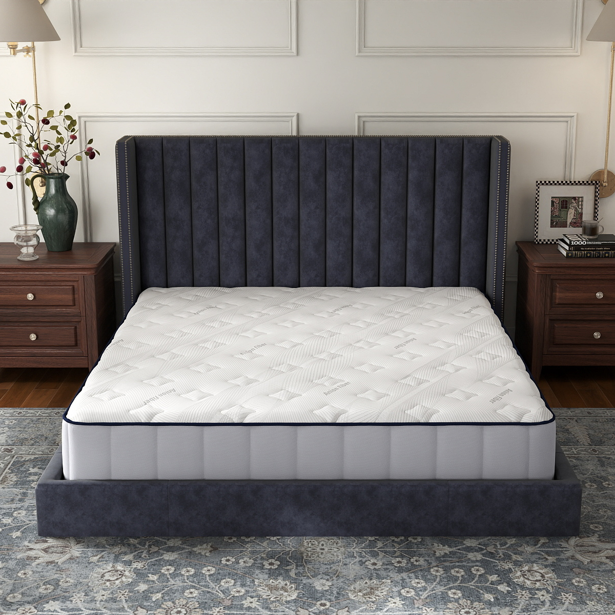 Anion Fiber Knitted Mattress Fabric – Wellness-Enhancing Textile for Health-Conscious Sleep Systems