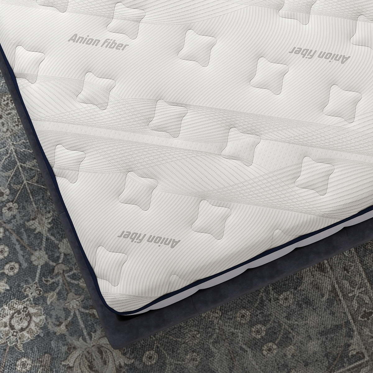 Anion Fiber Knitted Mattress Fabric – Wellness-Enhancing Textile for Health-Conscious Sleep Systems