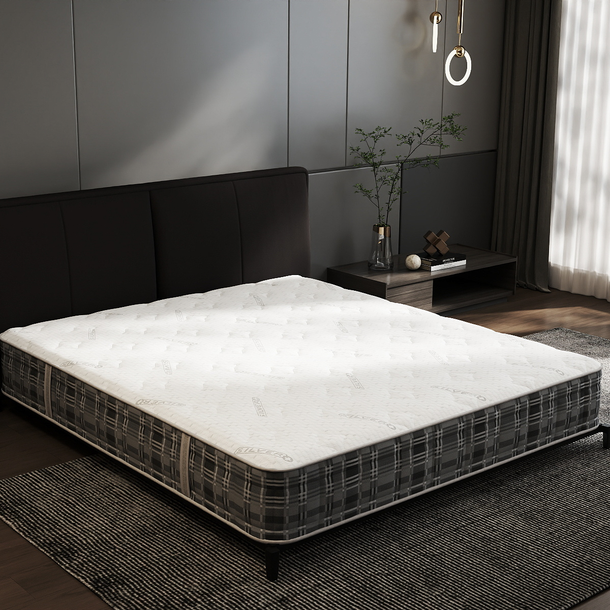 Silver+ Antibacterial Mattress Fabric – Knitted Silver Fiber Textile for Smart & Clean Sleep Solutions