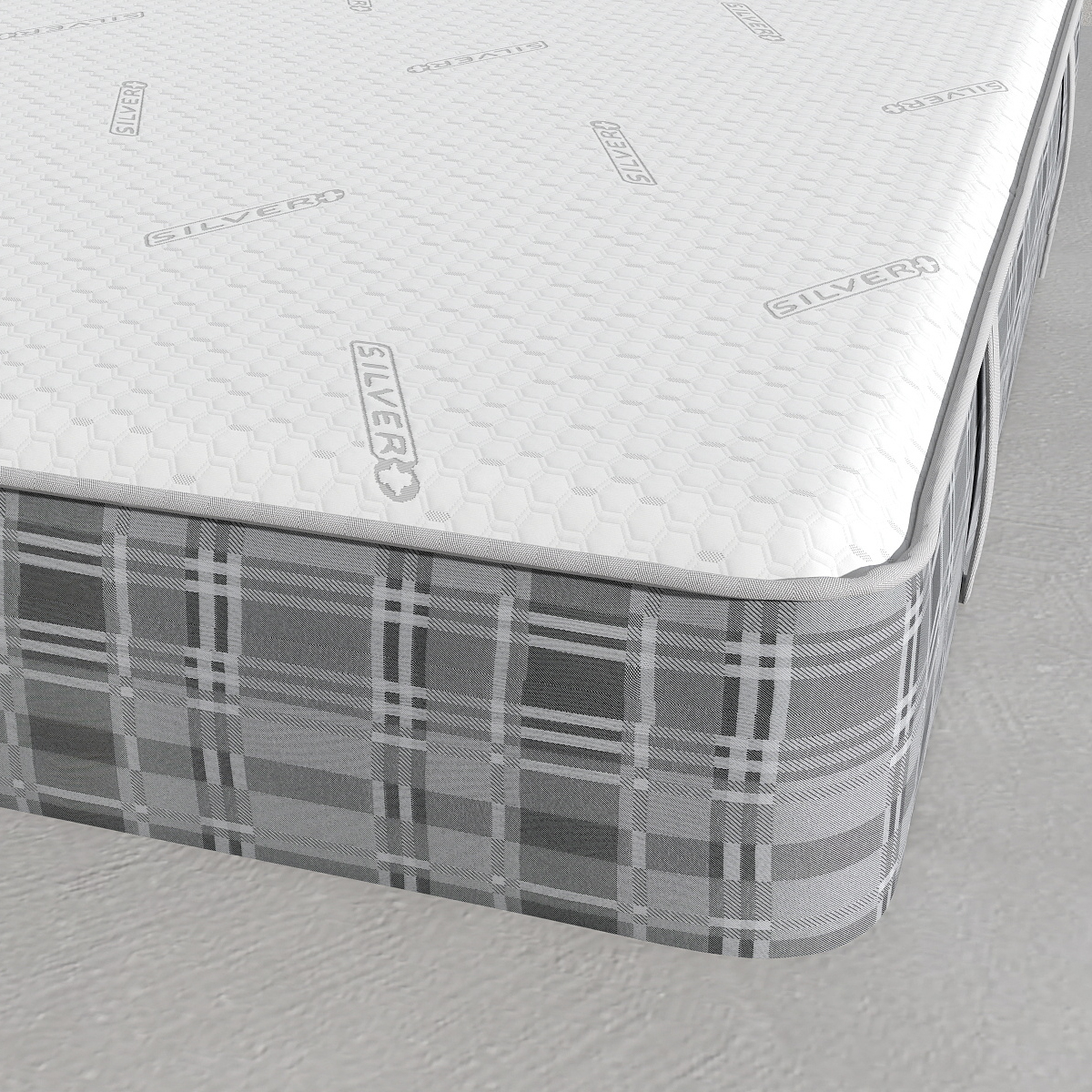 Silver+ Antibacterial Mattress Fabric – Knitted Silver Fiber Textile for Smart & Clean Sleep Solutions