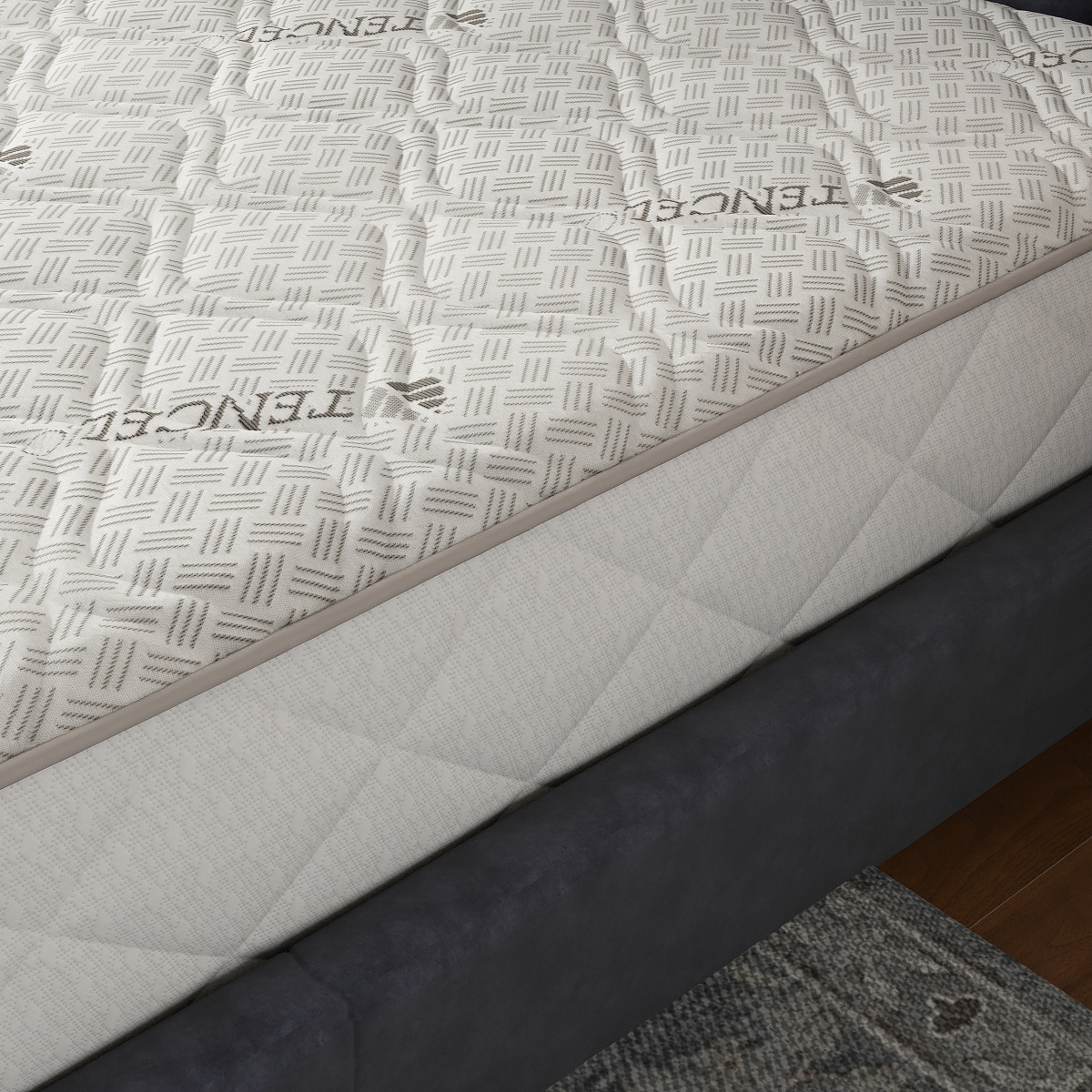 Lyocell Fiber Mattress Fabric – Soft & Sustainable Knit Ticking for Bedding
