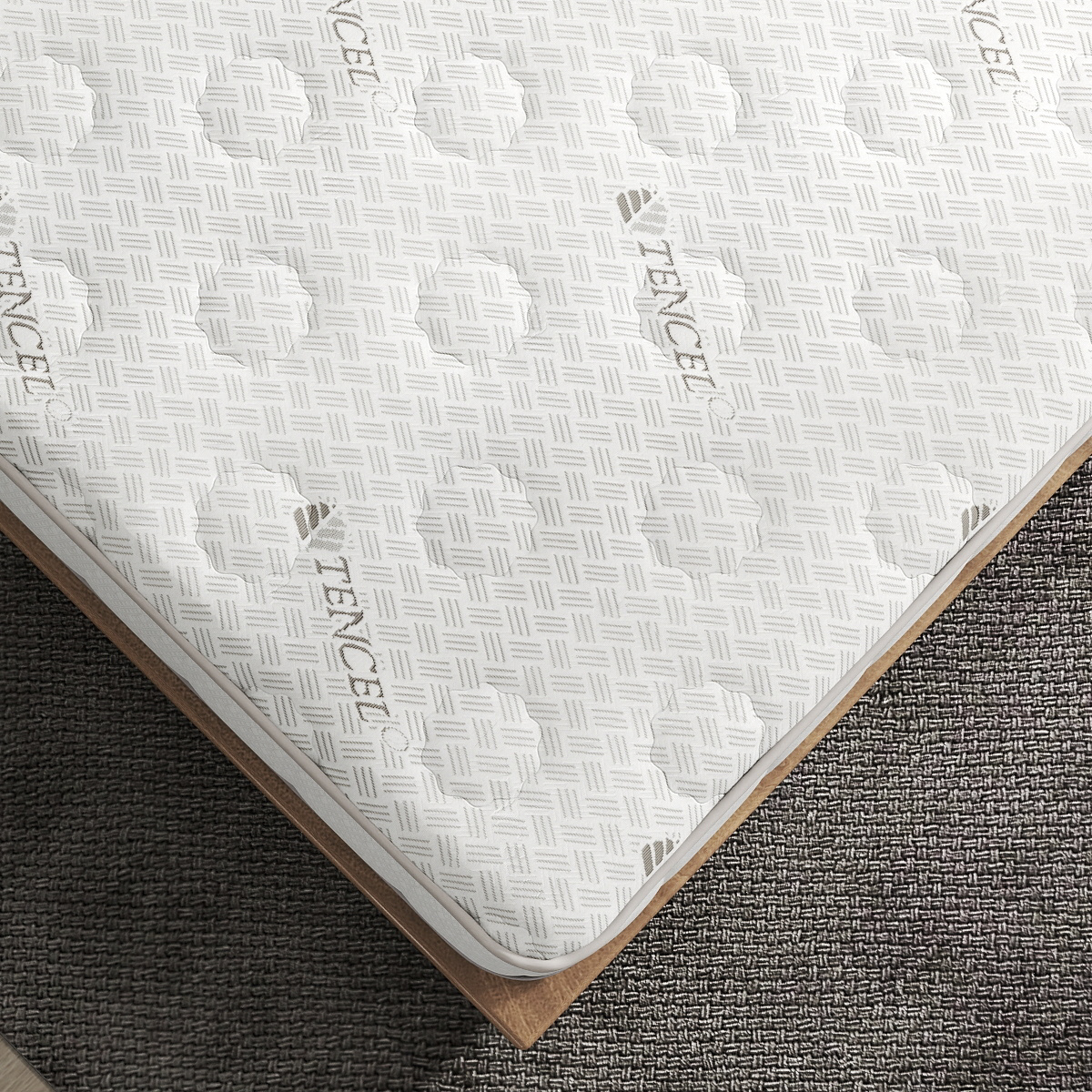Lyocell Fiber Mattress Fabric – Soft & Sustainable Knit Ticking for Bedding