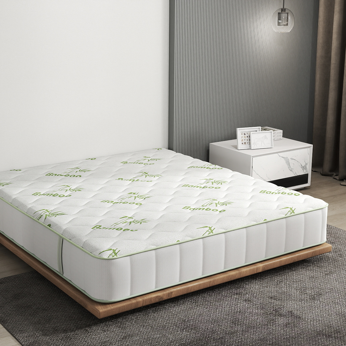 Bamboo Fiber Knitted Mattress Fabric – Eco-Friendly & Breathable Ticking Material