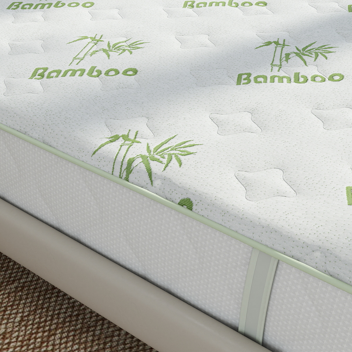 Bamboo Fiber Knitted Mattress Fabric – Eco-Friendly & Breathable Ticking Material