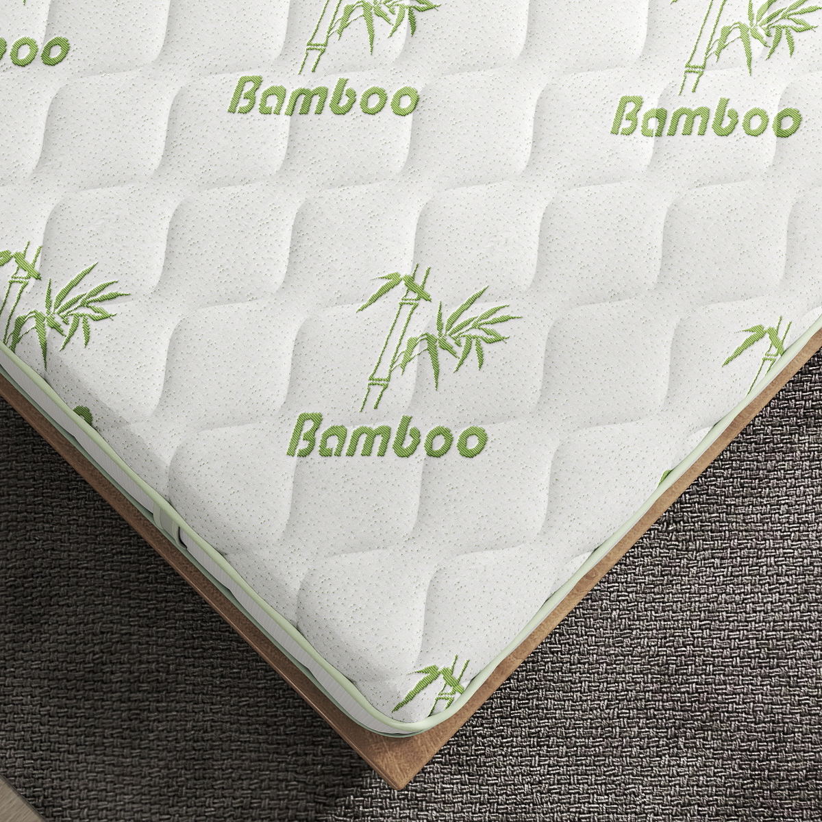 Bamboo Fiber Knitted Mattress Fabric – Eco-Friendly & Breathable Ticking Material