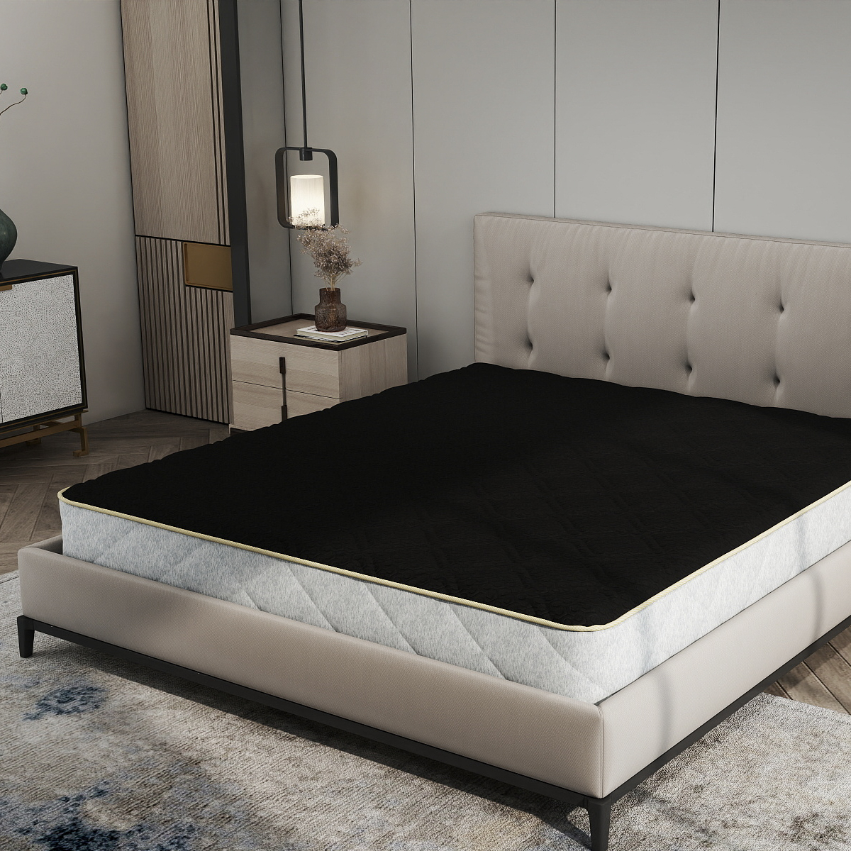 Cooling Knitted Mattress Fabric – 3D Hexagonal Breathable Ticking Material