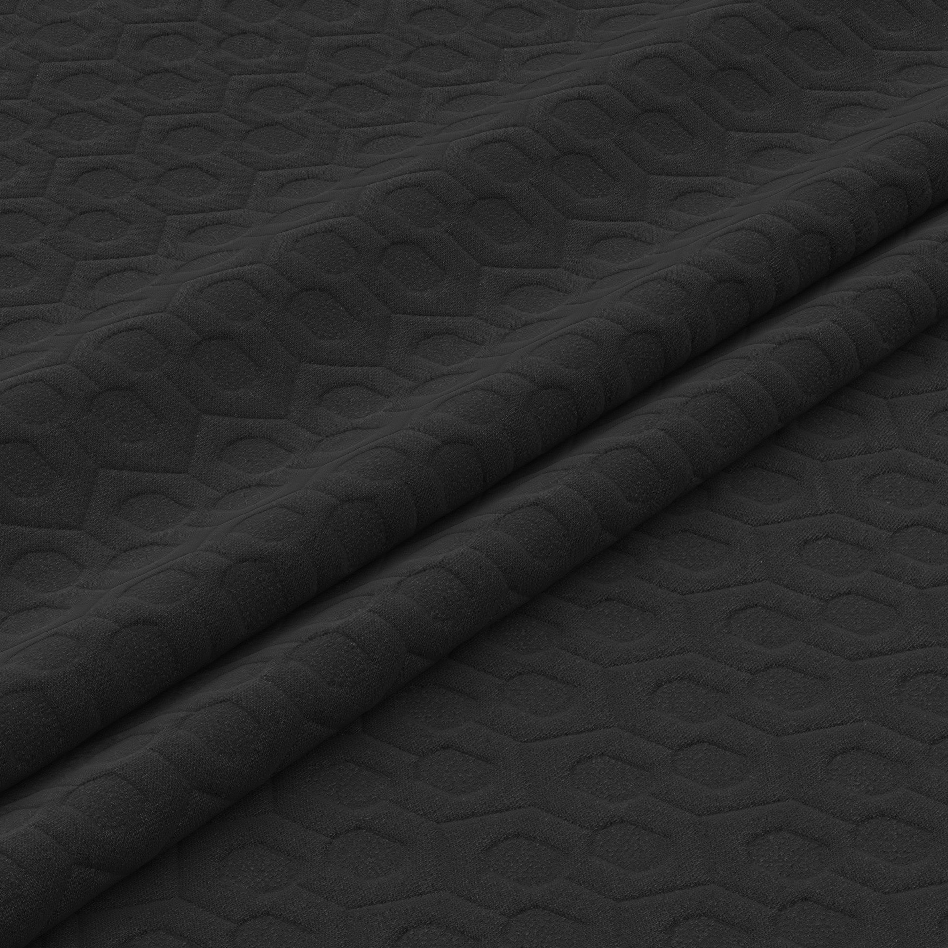 Cooling Knitted Mattress Fabric – 3D Hexagonal Breathable Ticking Material