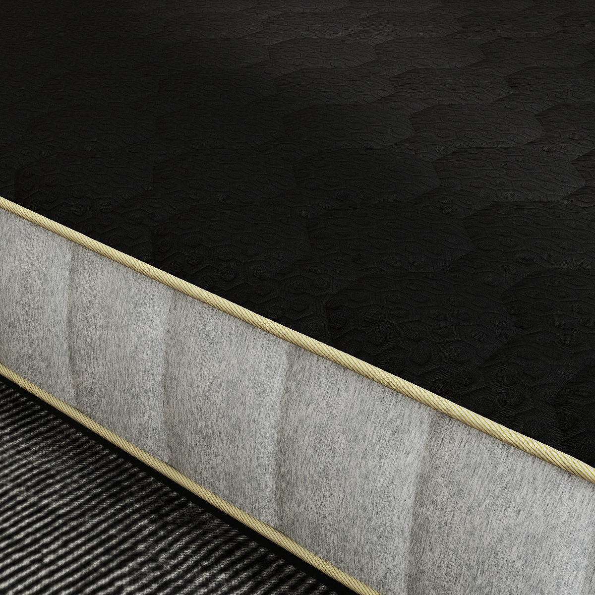 Cooling Knitted Mattress Fabric – 3D Hexagonal Breathable Ticking Material